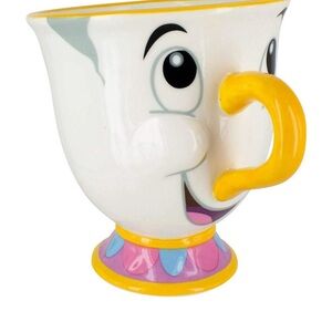 Disney White and Yellow Chip Mug Enchanting Dining Experience